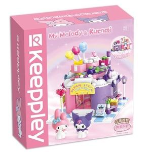 Keeppley My Melody & Kuromi cake shop building blocks set Sanrio